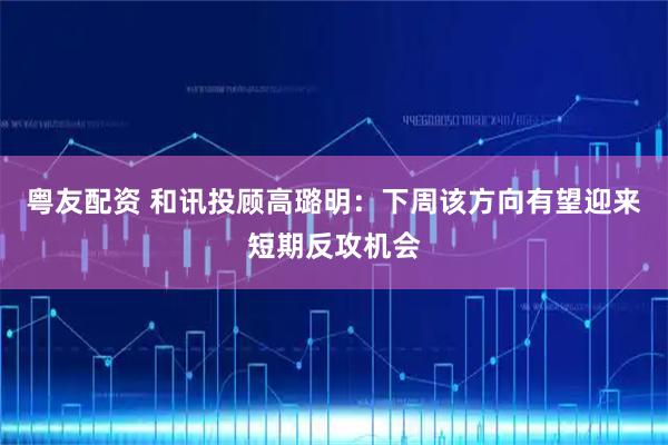 粤友配资 和讯投顾高璐明：下周该方向有望迎来短期反攻机会